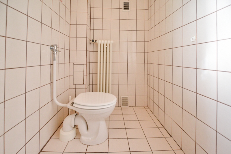 Eine der 4 Toiletten
